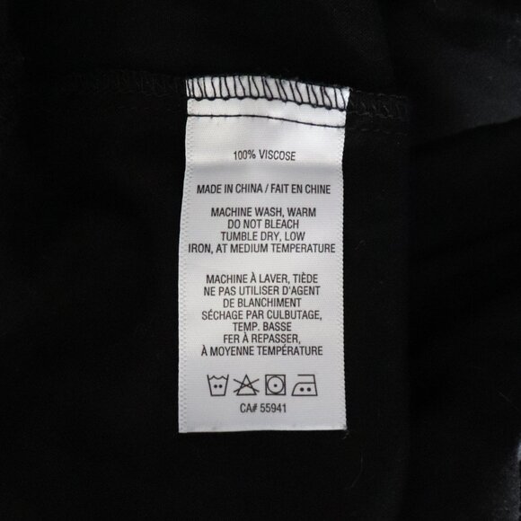 Harlow Women's Black Sz XS Tiered Strappy Relaxed Bohemian Flowy Mini Dress - Picture 11 of 11